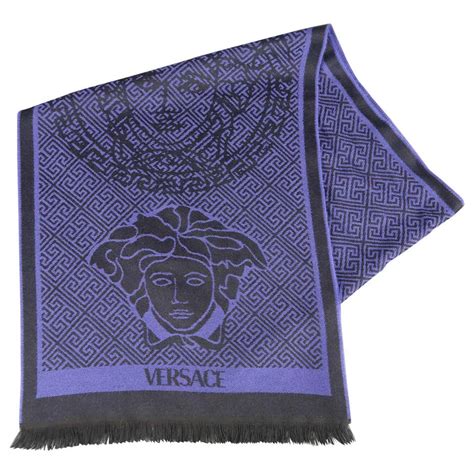 versace wool medusa scarf|Versace Scarf Medusa .